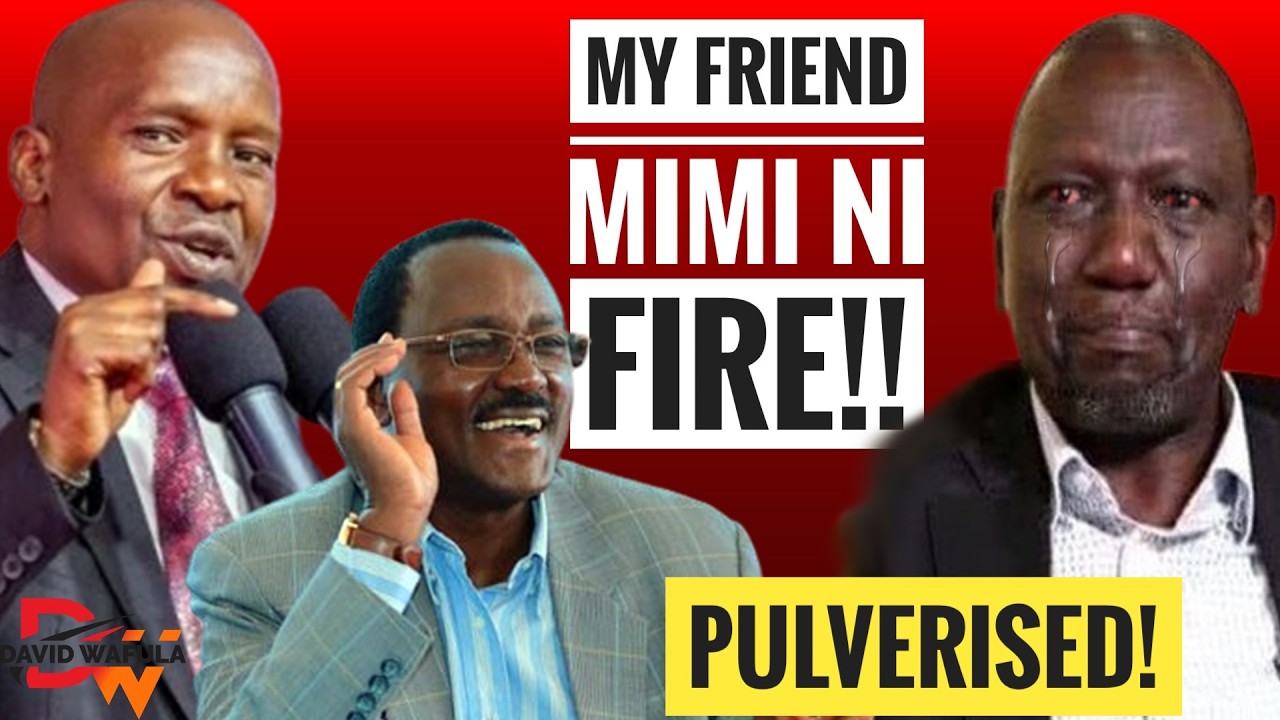 KINDIKI SET TO DEPUTISE KALONZO AFTER RUTO BETRAYS HIM FOR ODM!!