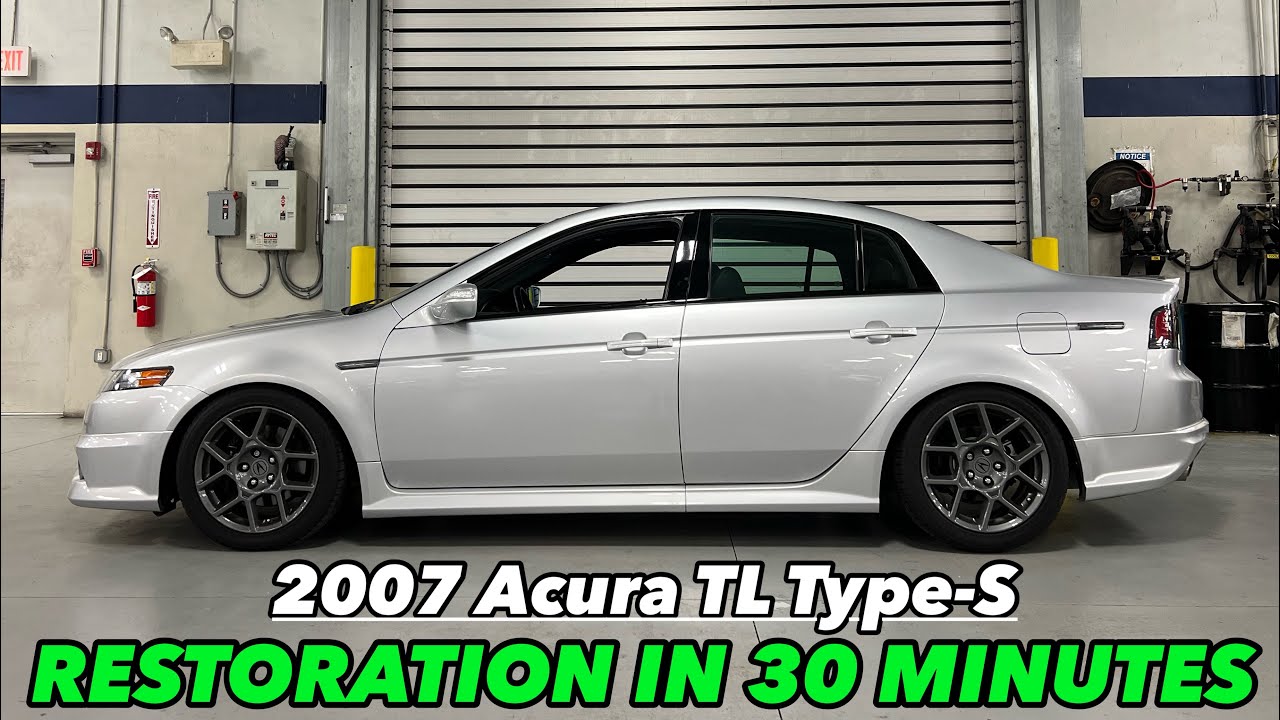 Восстановление нашего Acura TL Type-S 2007 года за 30 минут