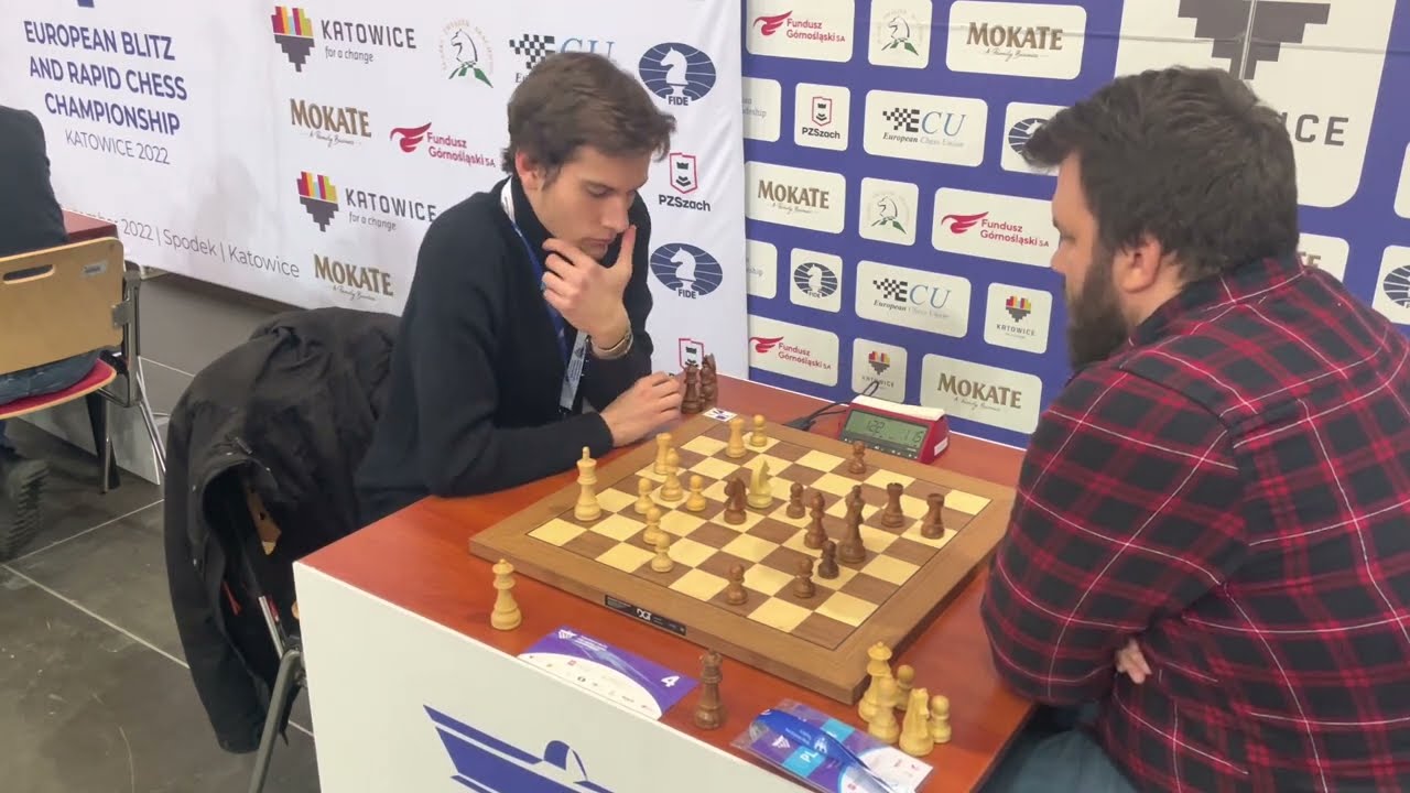 GM Luca Moroni - GM Tomas Laurusas | Blitz chess