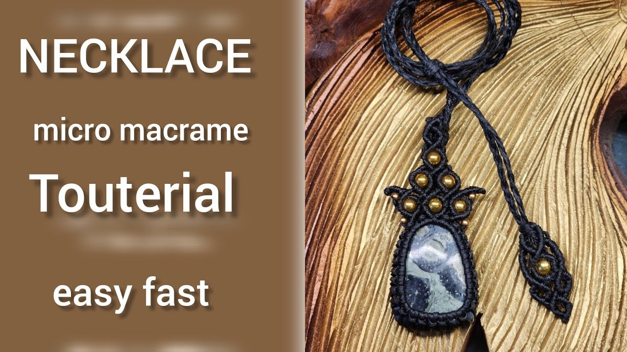 ✨️Easy Bohemian Necklace | Step-by-Step for Beginners