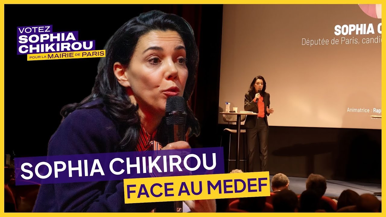 Sophia Chikirou face au MEDEF et à la CPME Paris