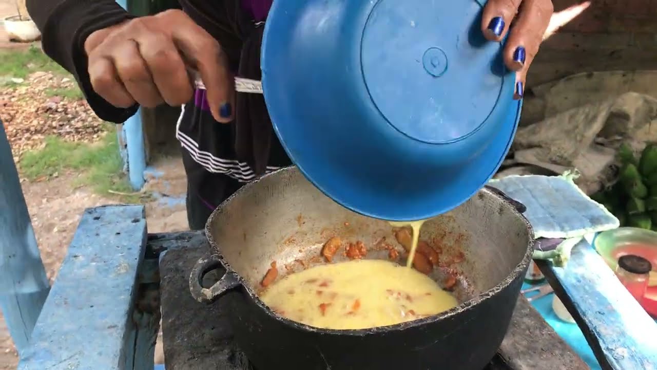 Berenjena con huevos🇨🇺