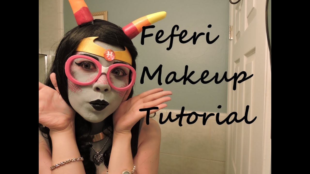 Homestuck - Feferi Peixes Makeup Tutorial