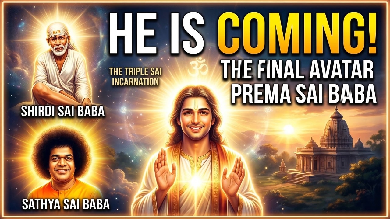 Он грядёт! Према Саи Баба и древнее пророчество о Тройном Саи: объяснение.