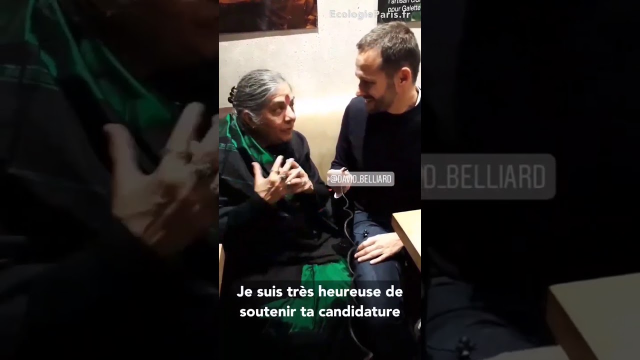 David Belliard - Rencontre avec Vandana Shiva