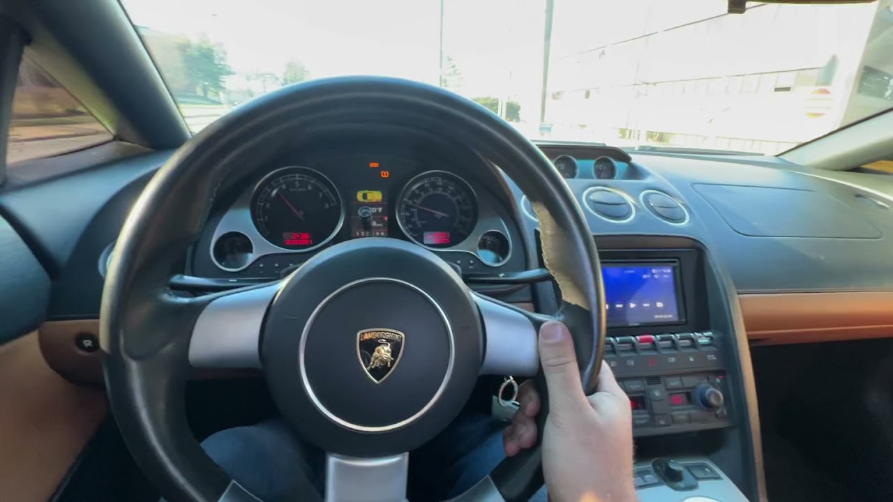Pre LP Lamborghini Gallardo Driving Tutorial