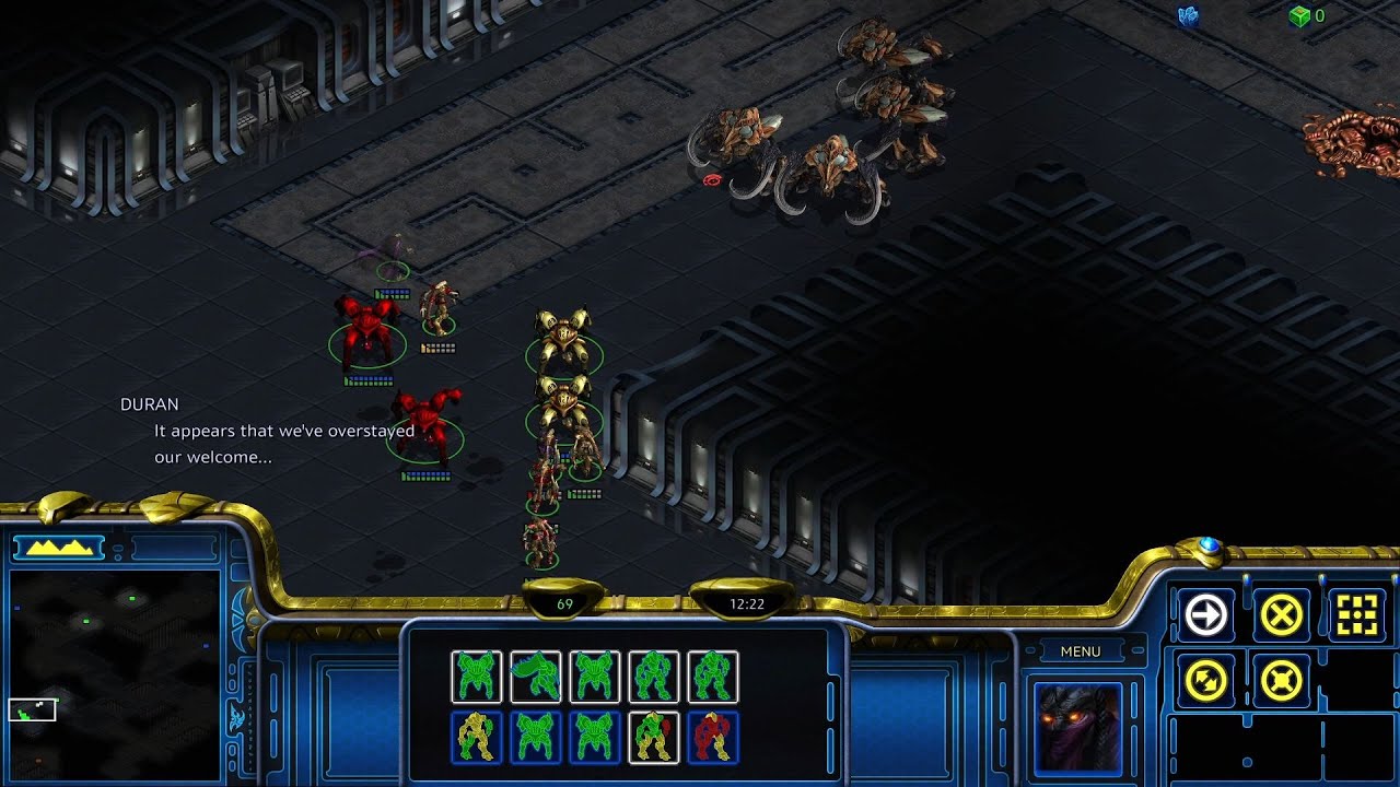 Duran infiltrates an Infested Terran Vessel
