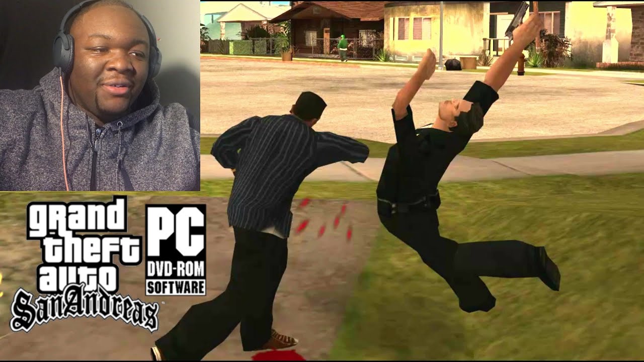 GTA: San Andreas [ПК] Случайный игровой процесс с Facecam [4K]