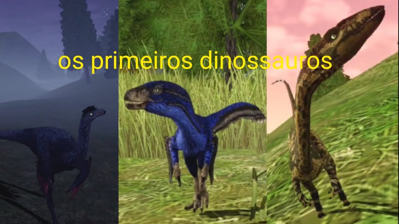 #01 em busca de todos os dinossauros no the cursed, três dinossauros
