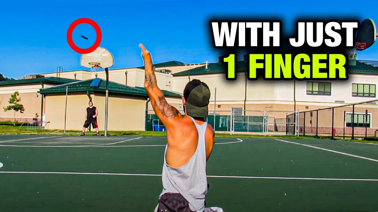 EPIC 1 FINGER FRISBEE SHOT - VLOG 1