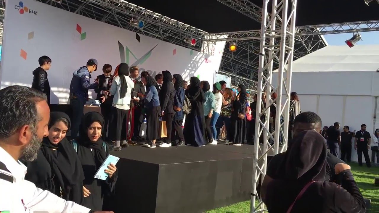 [Part 2]BTS Meet & Greet At Kcon Abu Dhabi 2016