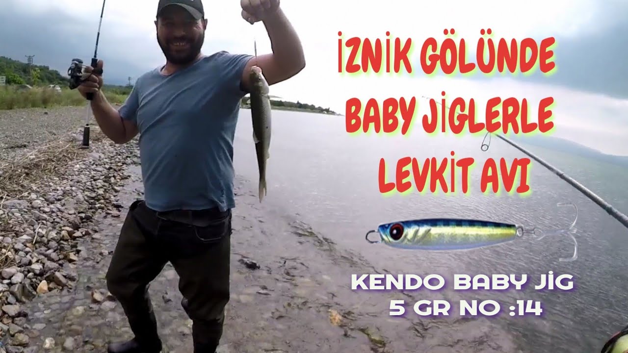 İZNİK GÖLÜNDE BABY JİGLERLE LEVKİT AVI. AK BALIK AVI