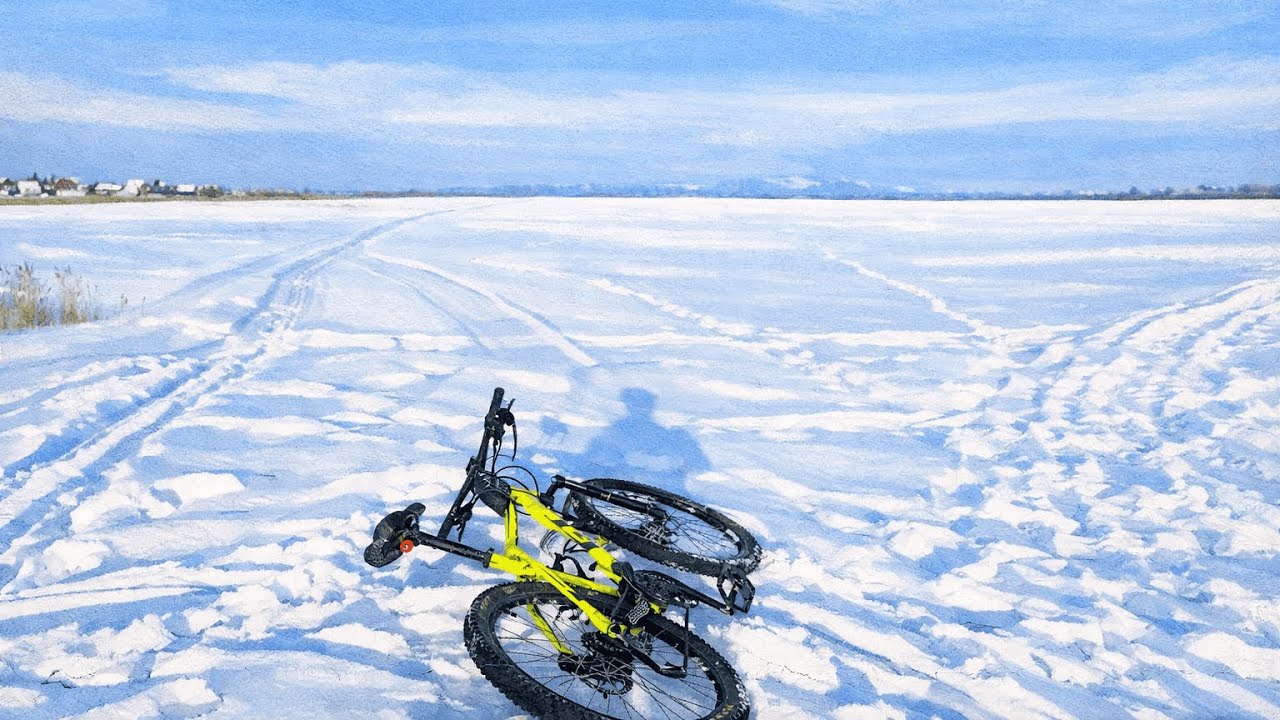 Нашел приключения на зимней покатушке