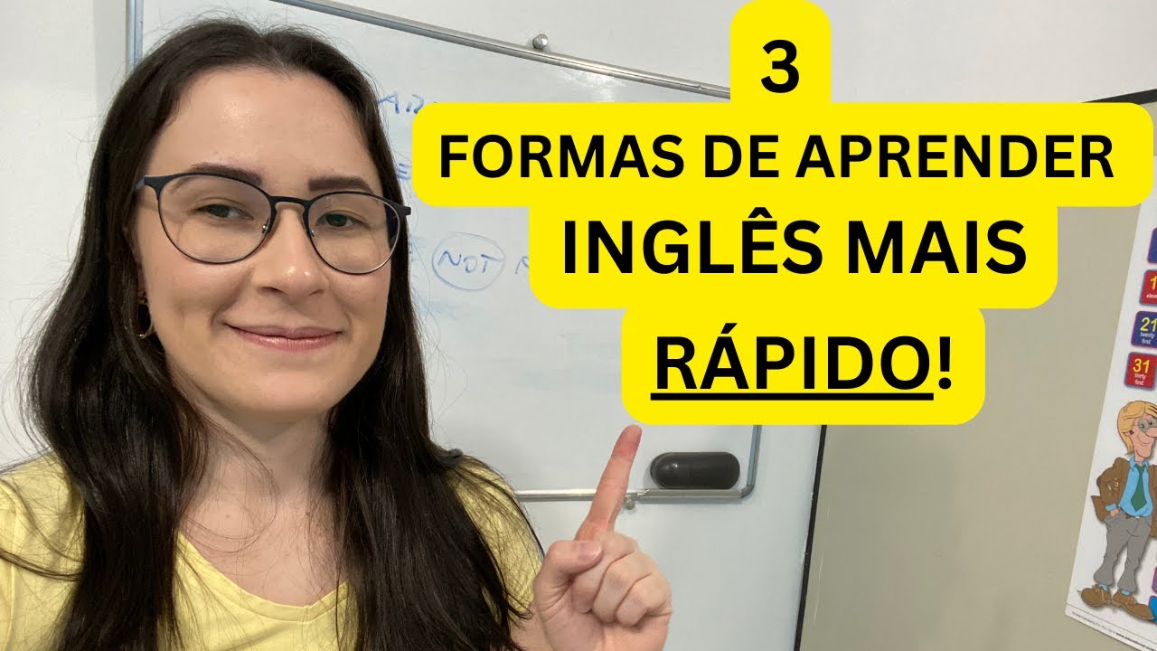 3 FORMAS DE APRENDER INGLÊS MAIS RÁPIDO! | INDIANA LIMA