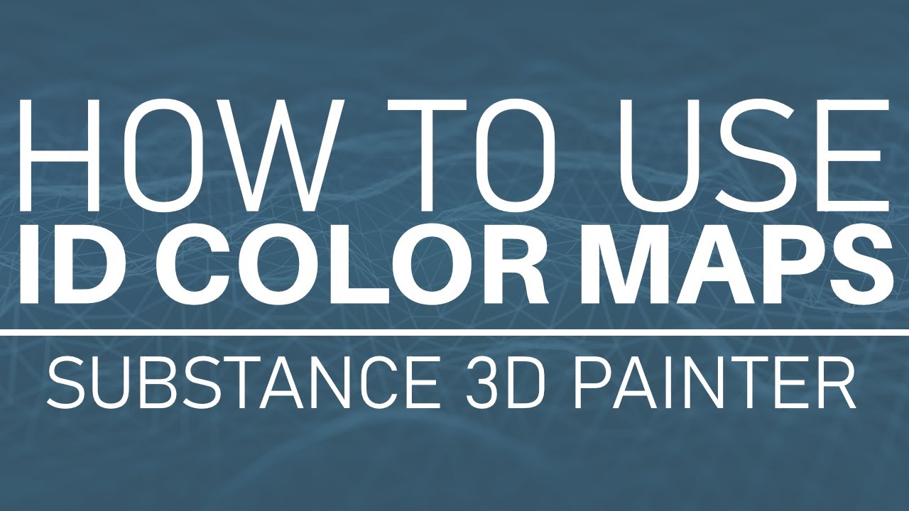 How to use ID maps in Substance 3D Painter