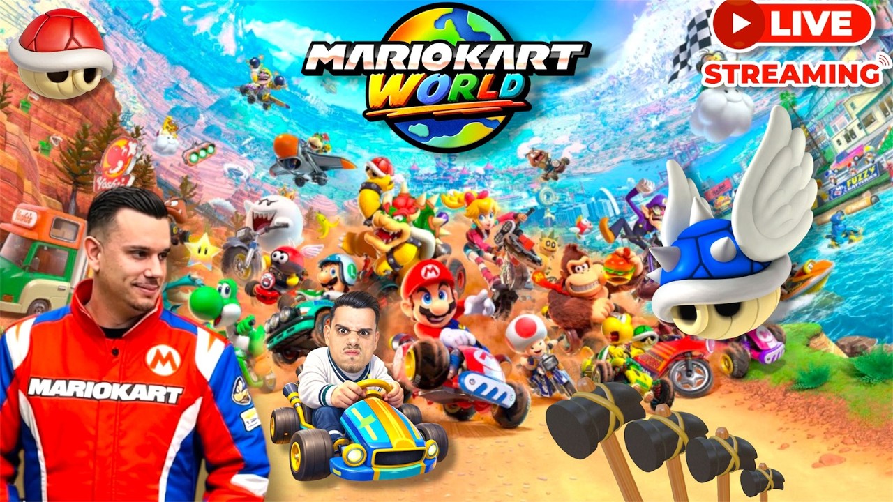 🏎️ Mario Kart World LIVE | Heute gegen die Community! 😈🔥
