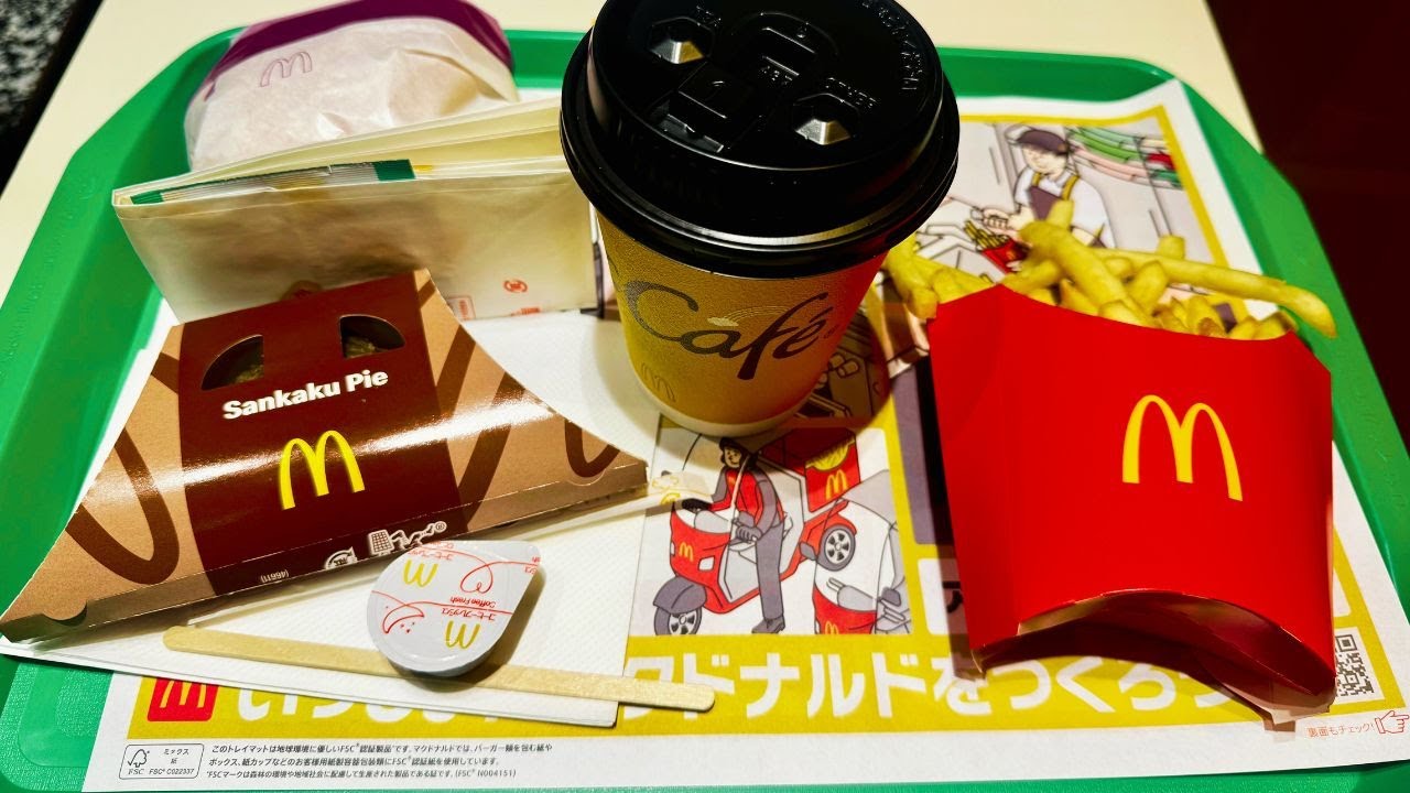 🇯🇵A Real Dinner for a Japanese salaryman: McDonald's.Teriyaki Barger.Ebi Filet-O.｜Vlog