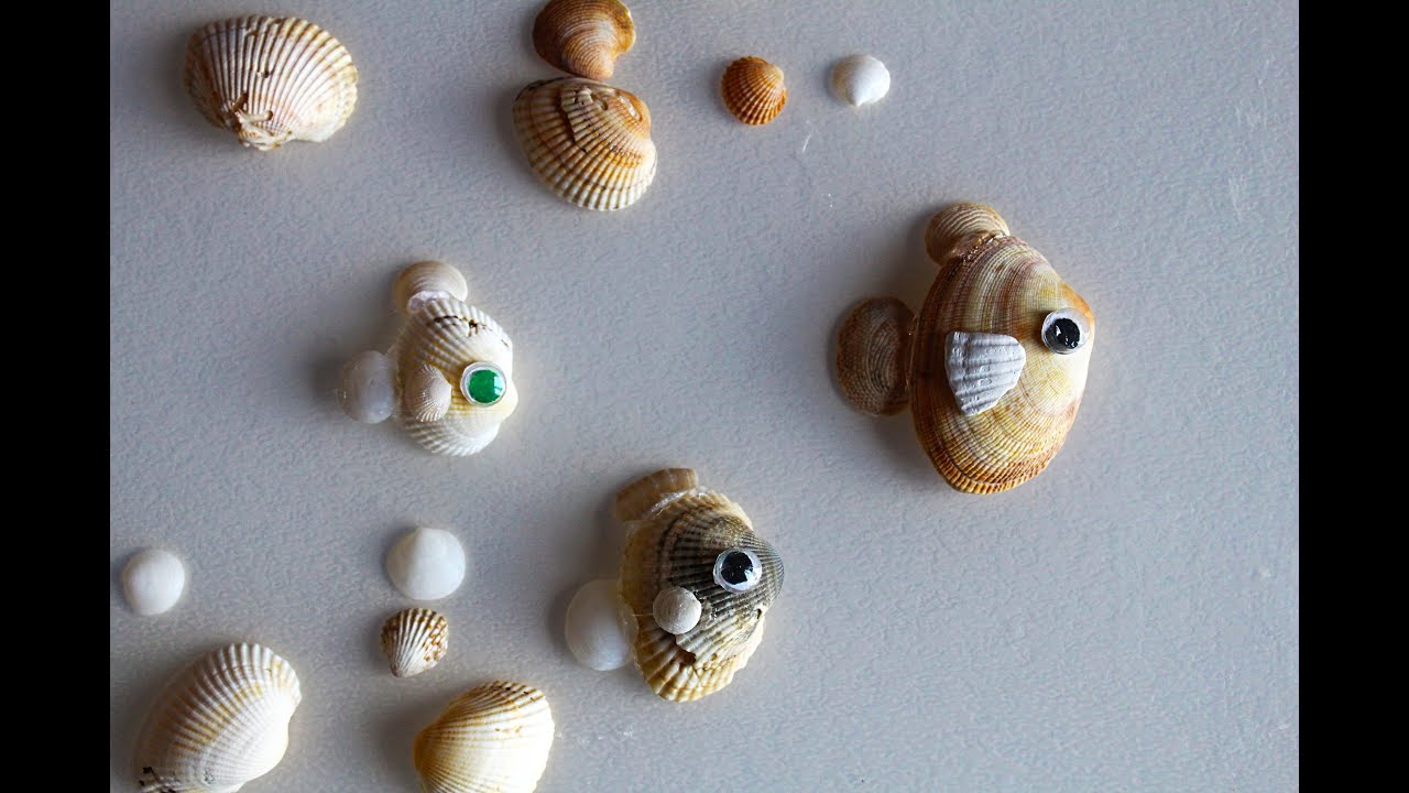 Idee con le CONCHIGLIE 🐠