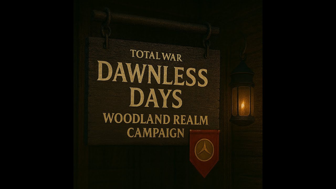 Let's Play Dawnless Days Total War - Woodland Realm Legendary Difficulty #1