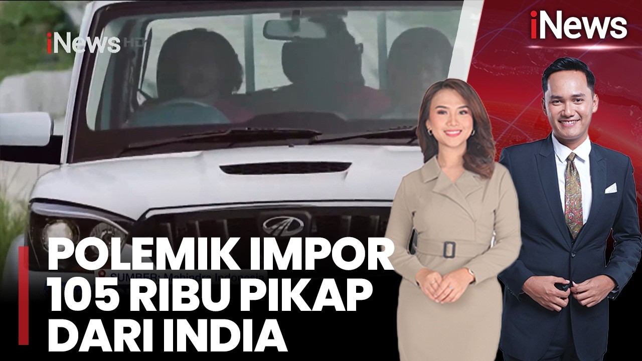 KSPI Tolak Impor 105 Ribu Mobil Pikap dari India, Polemik Menguat | iNews Pagi (25/02)
