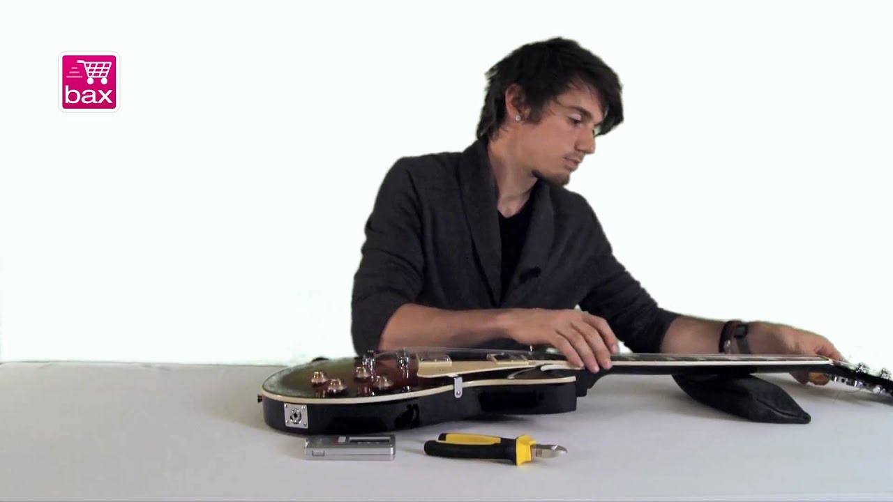Snaren vervangen - Elektrische gitaar