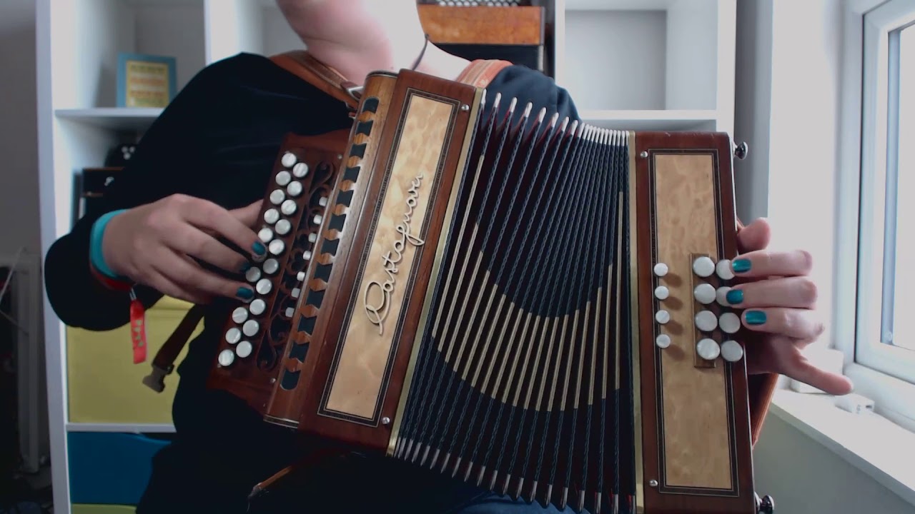 The Accordion Castle (by Ingunn Bjørgo) in Am on GC - Full tune + 2nd voice