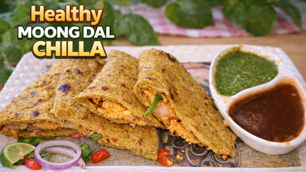 🍀😻Healthy Morning , Tasty Chilla🤤😍|moong dal ka chilla😻|how to make moong dal ka chilla😍😍😍