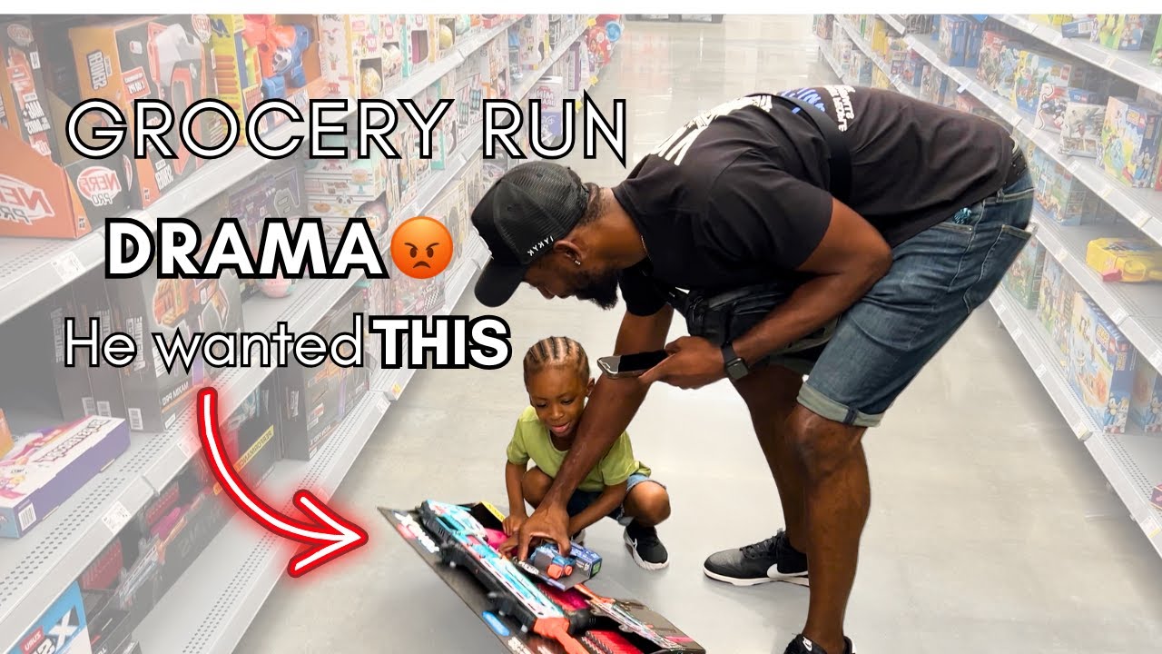 Grocery Run: The Toy Drama that will make you laugh or cry 👶🛒