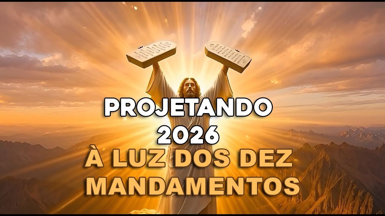 PROJETANDO 2026   Uma Reflexão Poderosa à Luz dos Dez Mandamentos