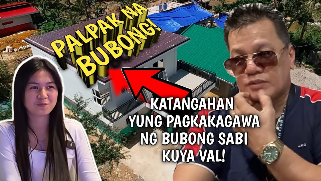 KUYA VAL HINDI NAPIGILAN MAGLABAS NG SALOOBIN SA GUMAWA NG BUBONG NILA VEANCY.