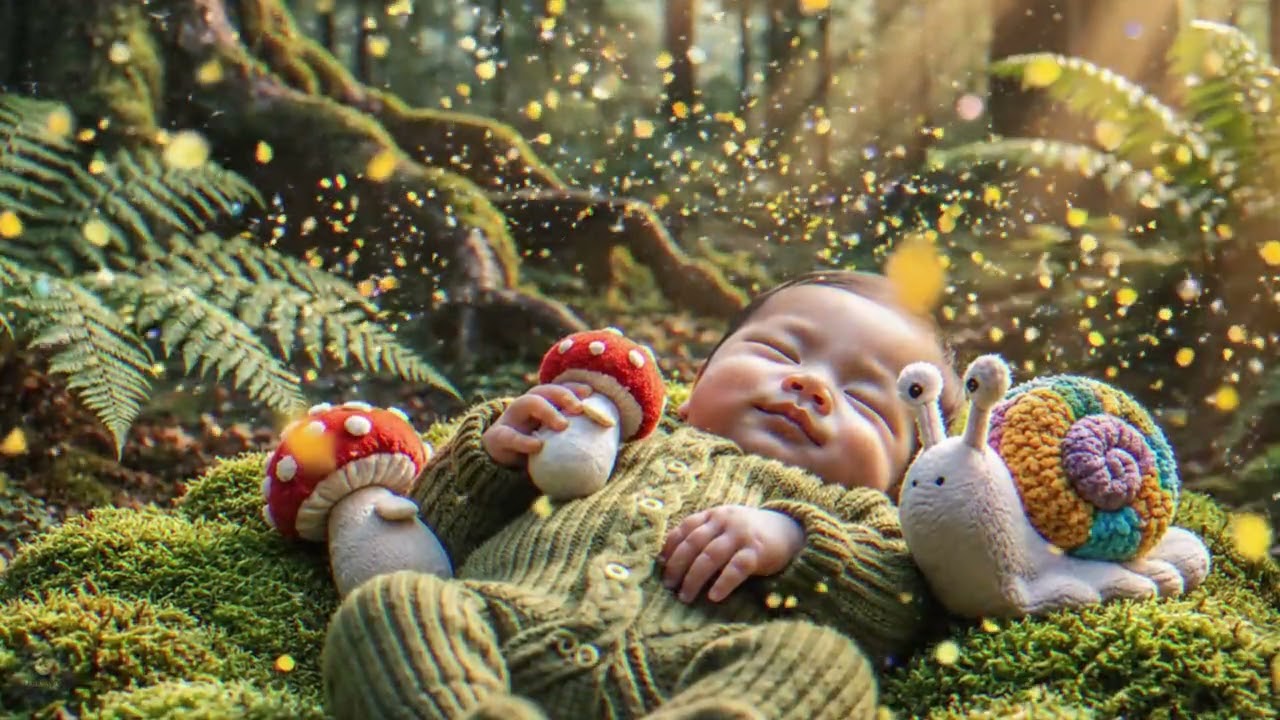 Soft Rain & Lullaby for Babies 🌧️ 2 Hours Sleep Aid