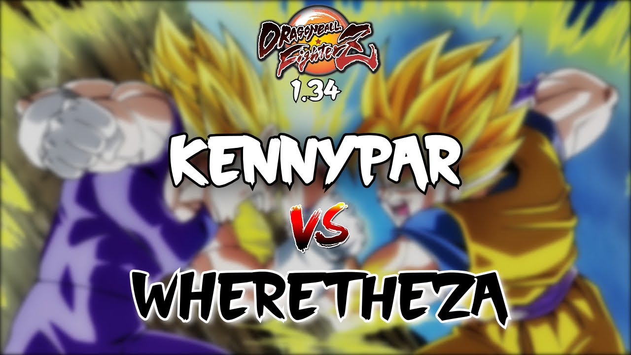 DBFZ 1.34 FIGHTING ANOTHER SSJ MAIN (I lost.)