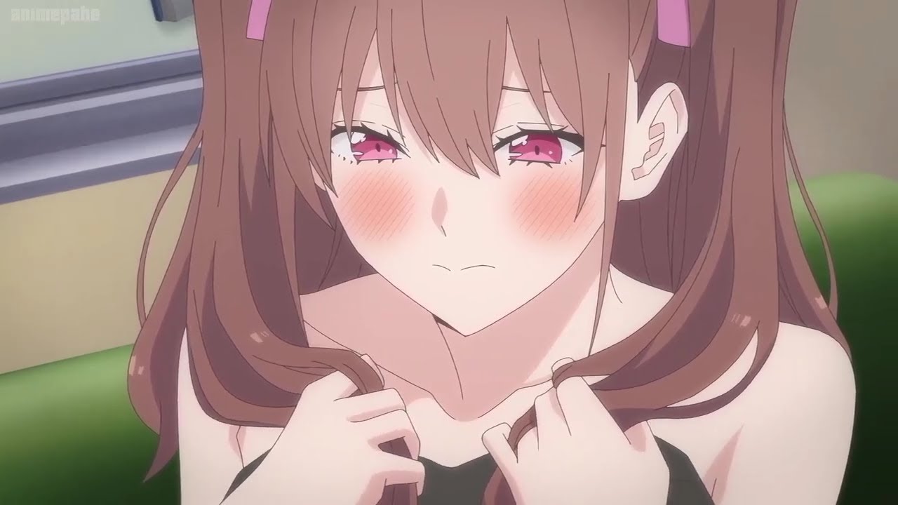 Mikari teases Masamune to try and seduce him | 2.5 Dimensional Seduction EP02