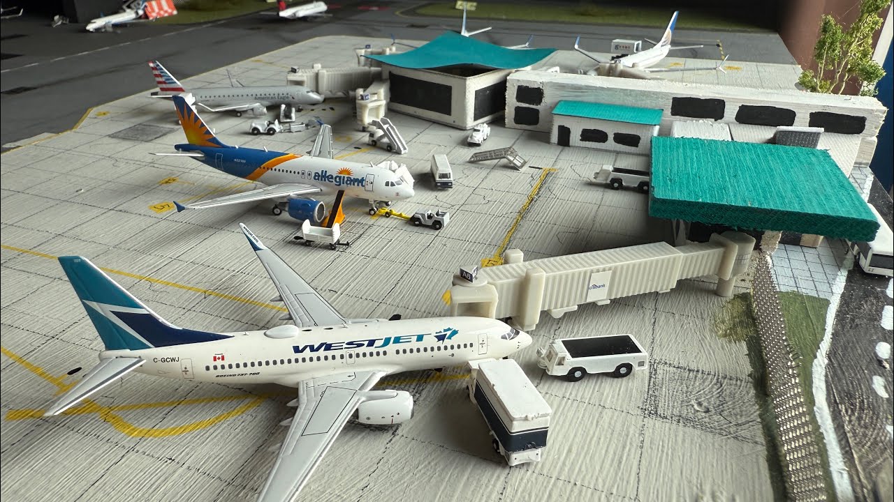 NEW TERMINAL!!! Wisconsin lake side airport! #1 @MileHigh_Aviation @model.aviation @Aviation18 