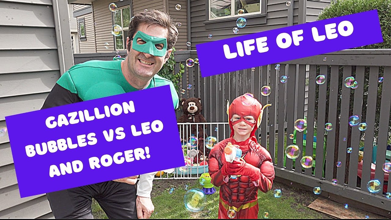 Life of Leo: Gazillion bubbles vs Leo and Roger!