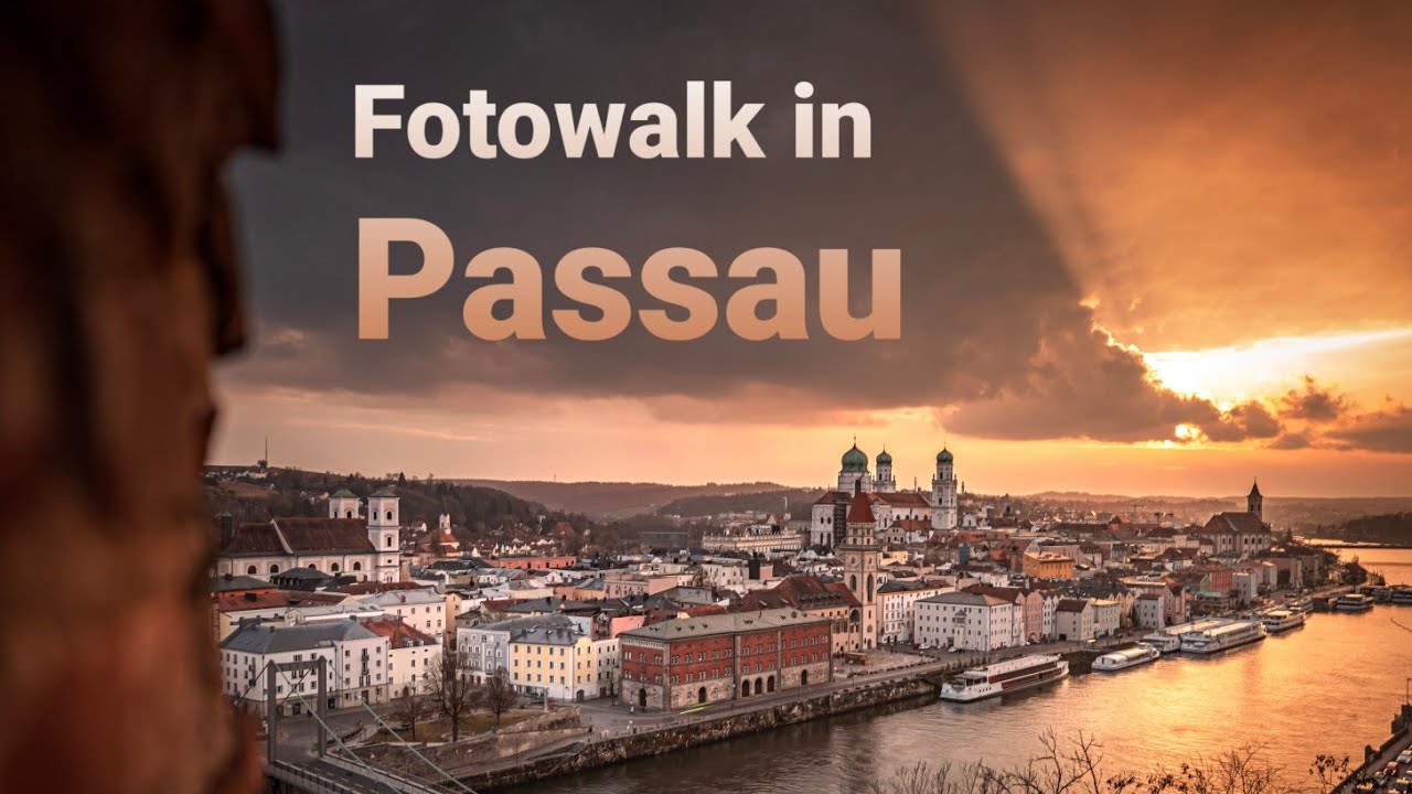 Passau fotografieren - Fotowalk bei Sonnenuntergang)