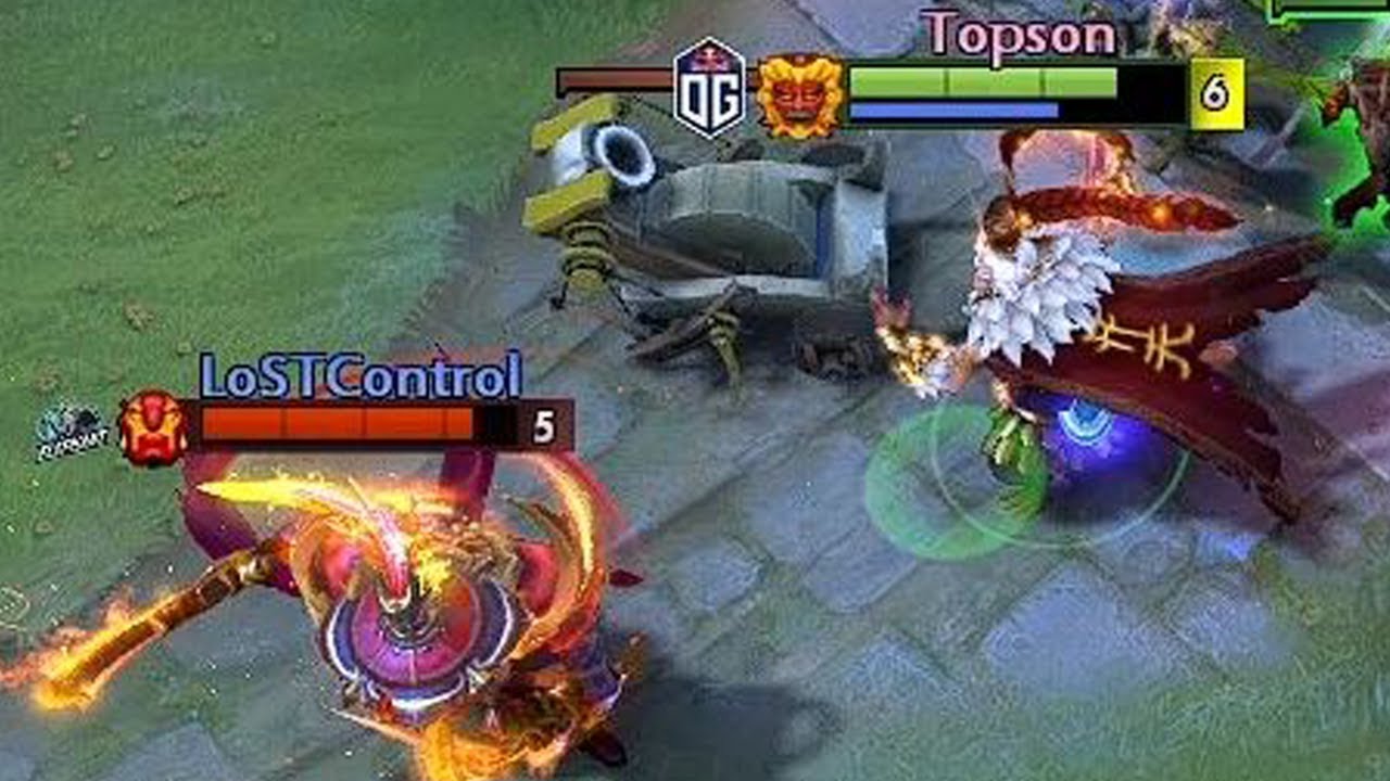 Topson vs Somnus'M - 1st Game against each other since TI9