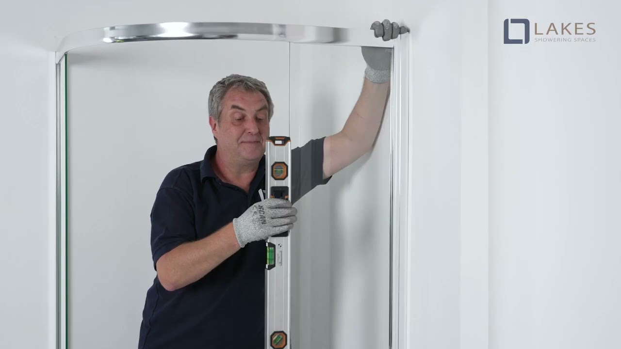 Lakes Alpha Quadrant Shower Enclosure instructional video