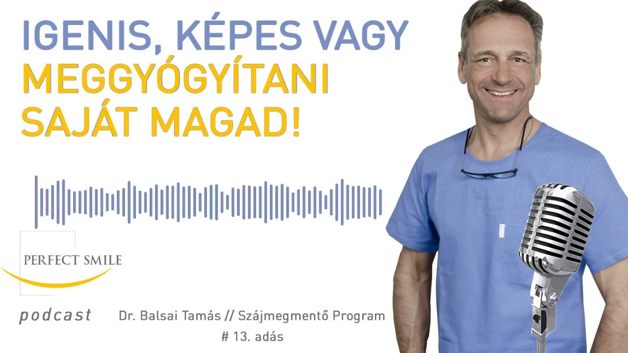 K&eacute;pes vagy meggy&oacute;gy&iacute;tani saj&aacute;t magad! Dr. Balsai Tam&aacute;s