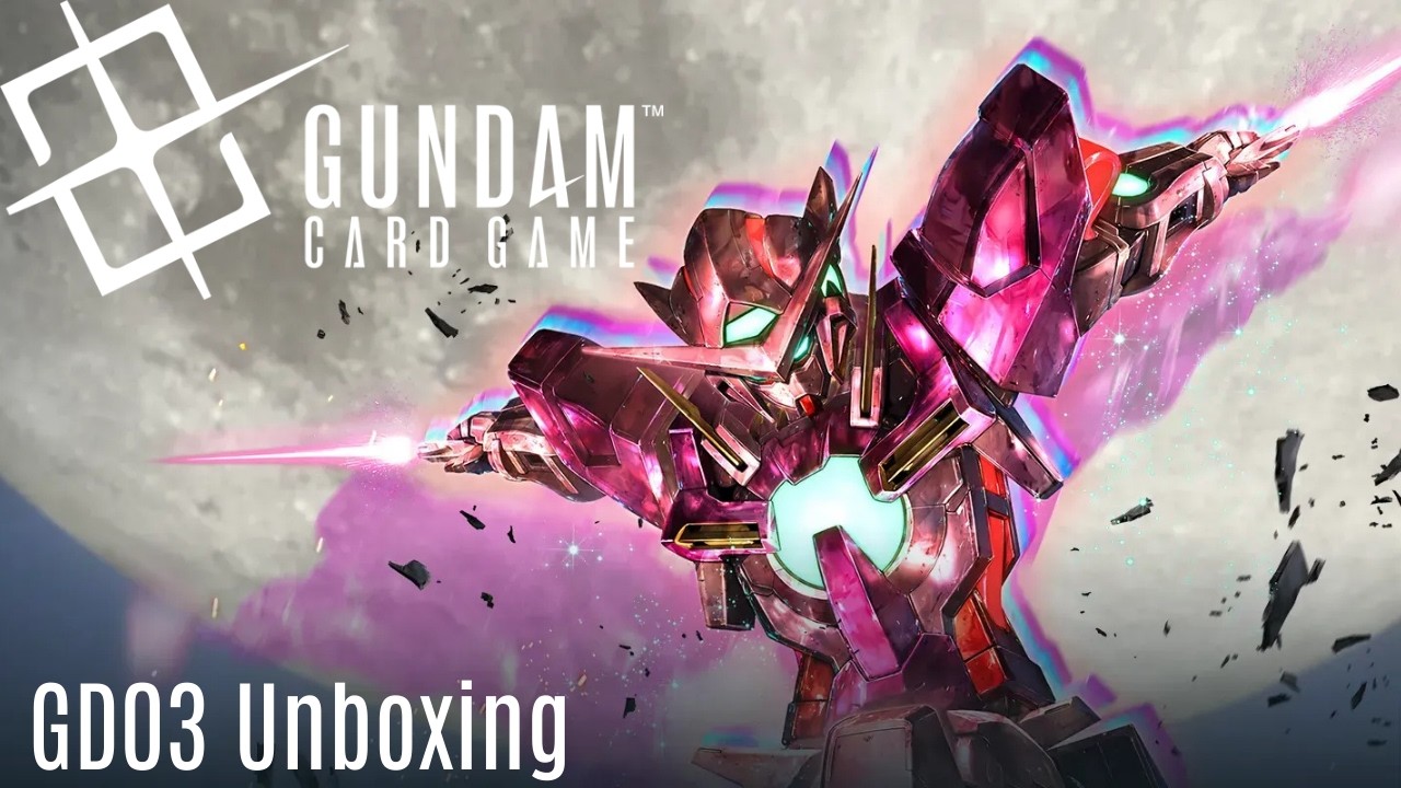 Gundam TCG - GD03 Steel Requiem Unboxing