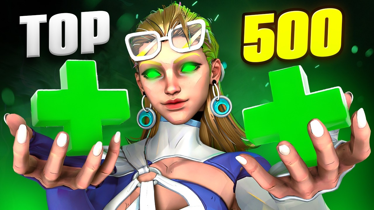 Carrying a Top 500 Lobby as SOLO HEALER | MARVEL RIVALS 6.5