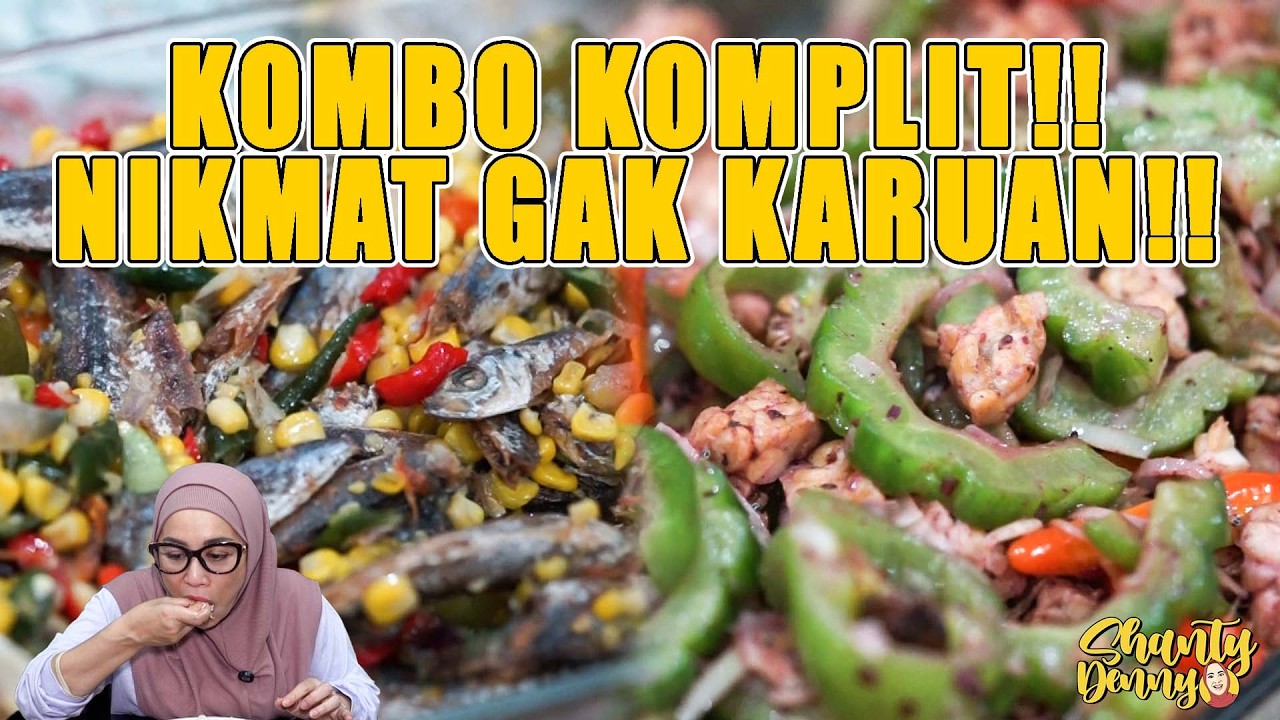 KOMBO KOMPLIT!! NIKMAT GAK KARUAN!! PARE+IKAN KERANJANG!!