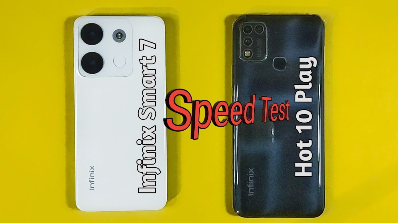 Infinix Smart 7 Vs Infinix Hot 10 Play | Speed Test & Comparison