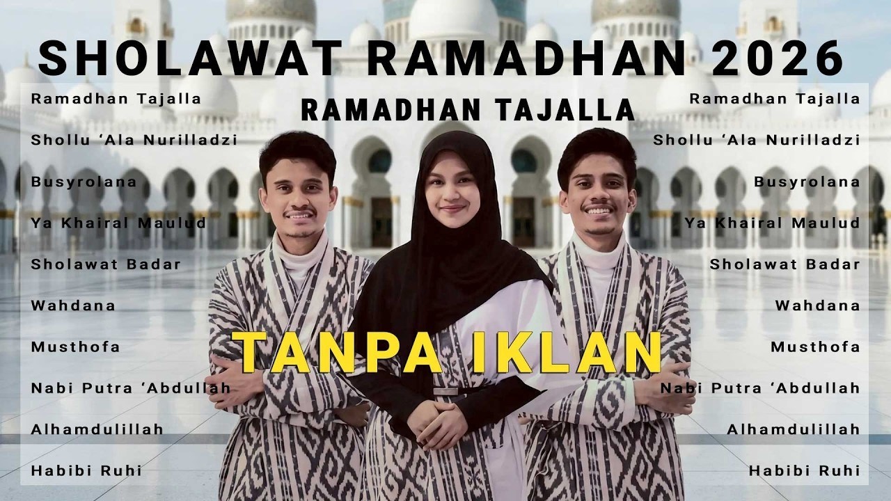 ALBUM VIRAL 🎧 PLAYLIST SHOLAWAT RAMADHAN 2026 🌙 MERDU & KHUSYUK | Muhajir Lamkaruna ft Ratna Komala