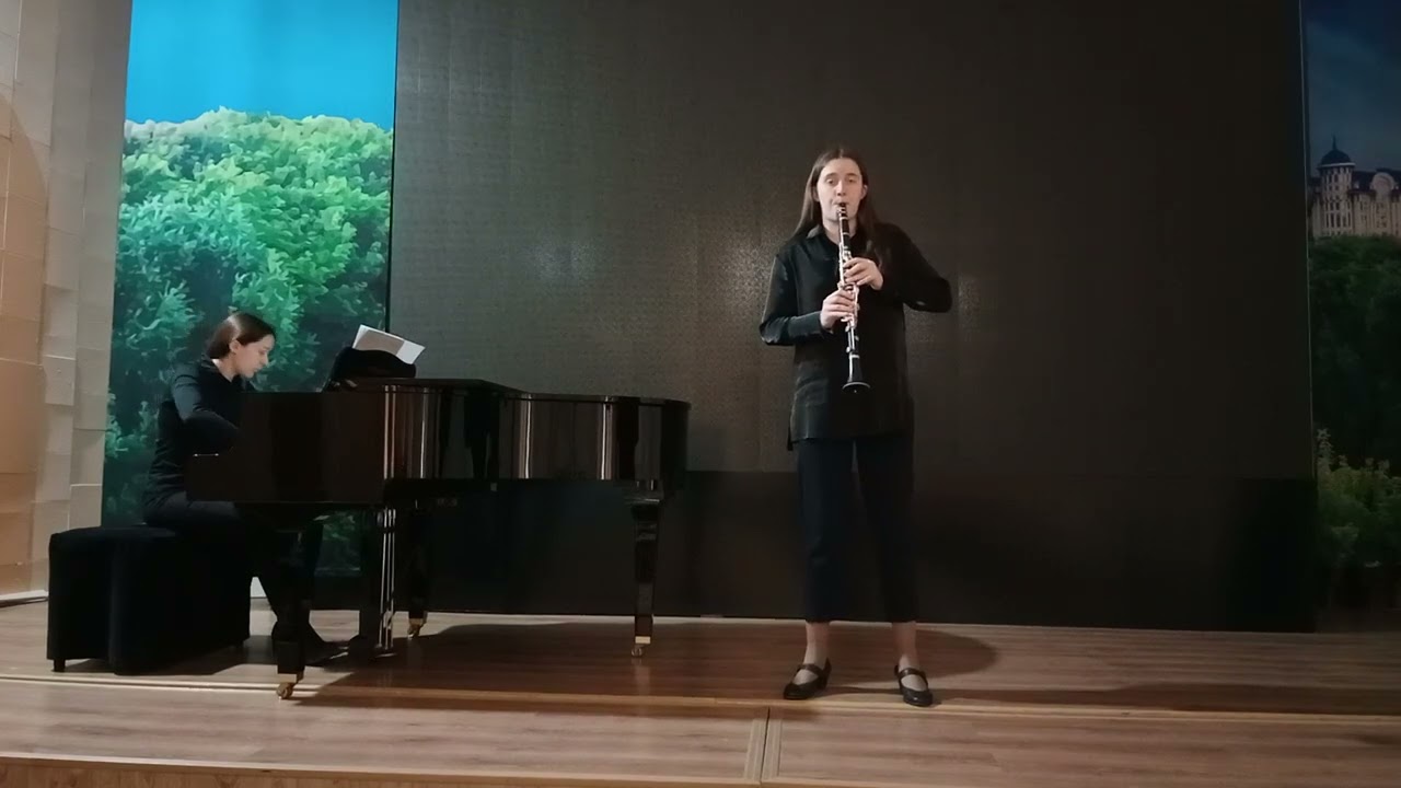 Эгон Габлер 2-й концерт для кларнета и фортепиано