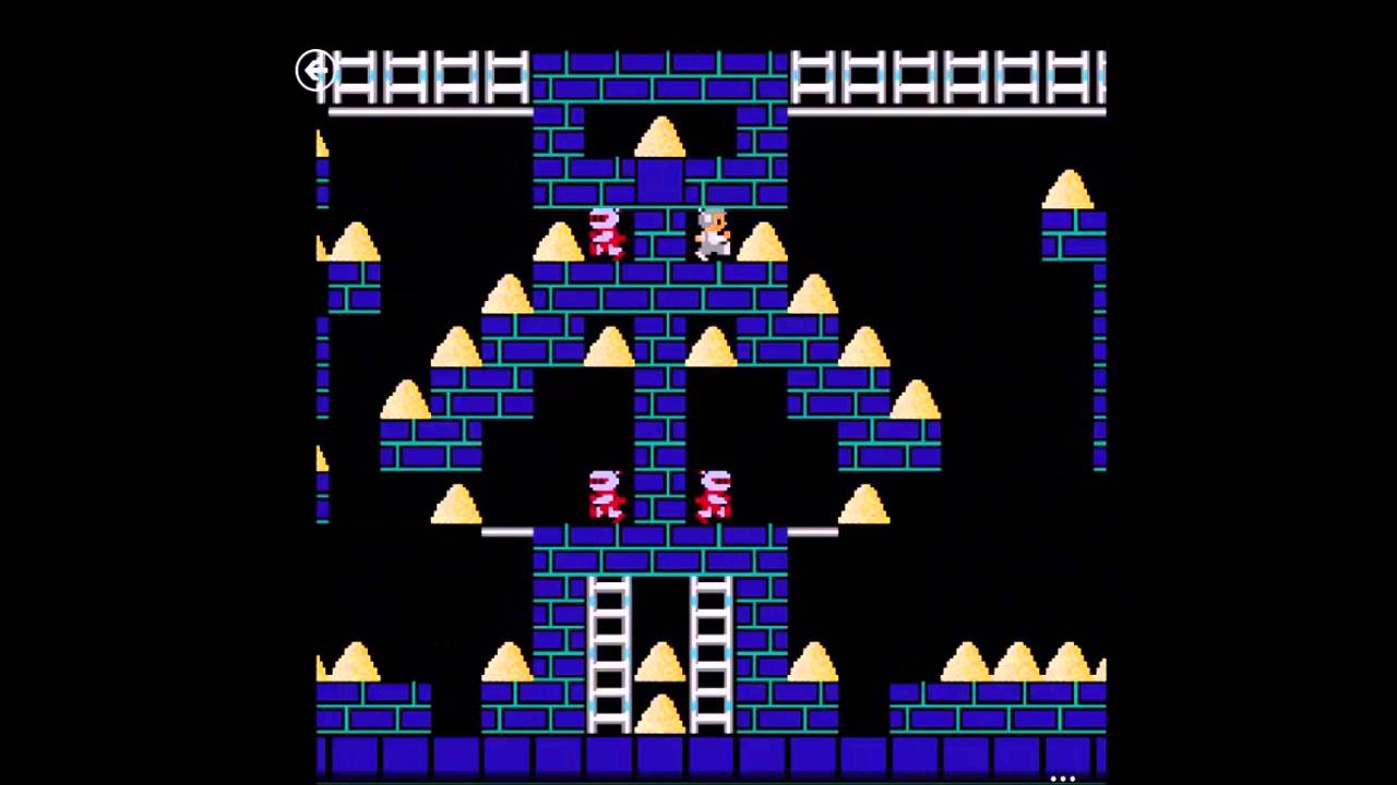Lode Runner Blue - Levels 01-10 (Showcase)