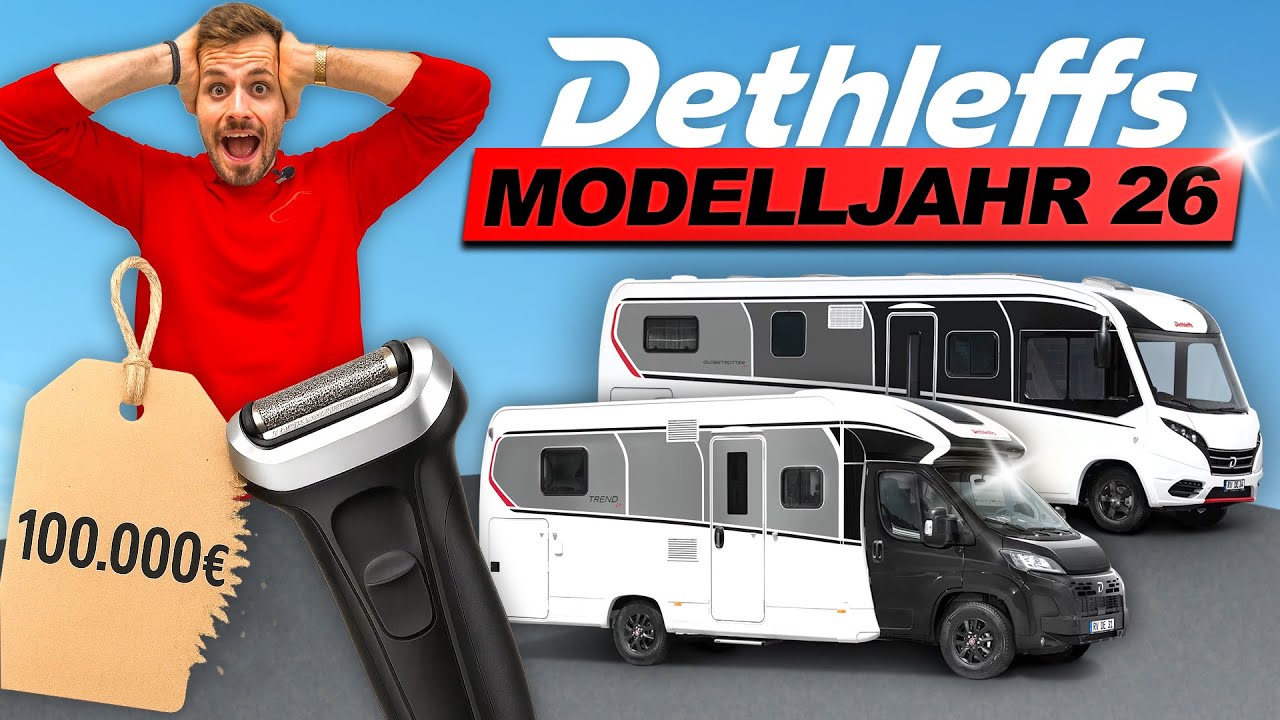 Listenpreise rasiert! Dethleffs Wohnmobile & Campervans | Alle Neuheiten 2026