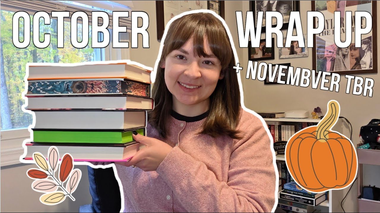 🎃An Okay Reading Month | October Reading Wrap Up + November TBR