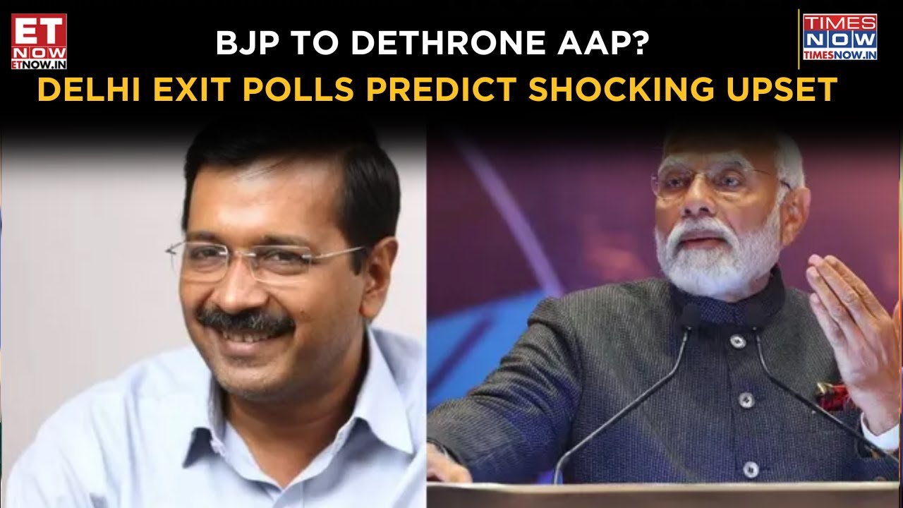 Delhi Exit Poll 2025: BJP Likely to Win 38-43 Seats, AAP May Secure 26-32 Seats | Watch Out Now