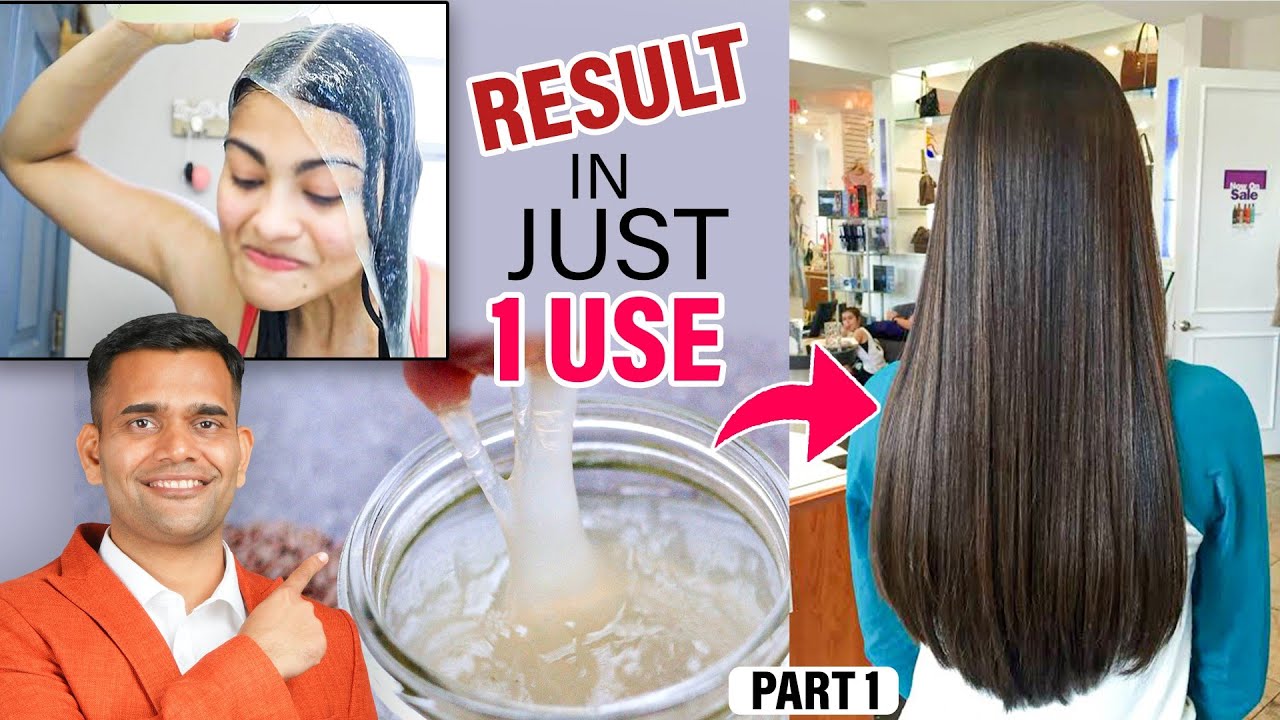 How To Use Flaxseeds for Silky, Shiny and Healthy Hair  ( Part- 1 ) - Dr. Vivek Joshi